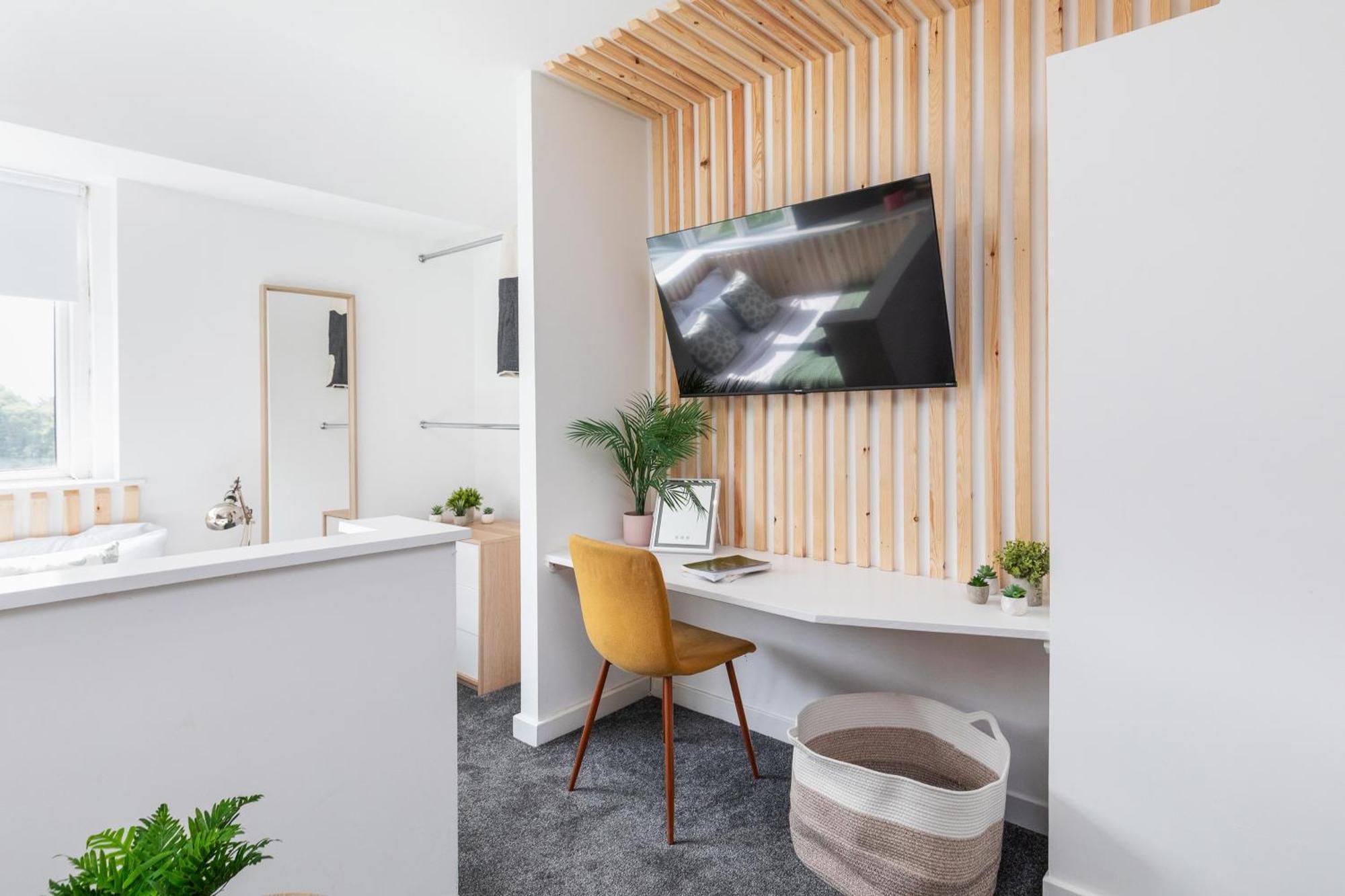 לידס Stylish Studio Apt In Leeds מראה חיצוני תמונה