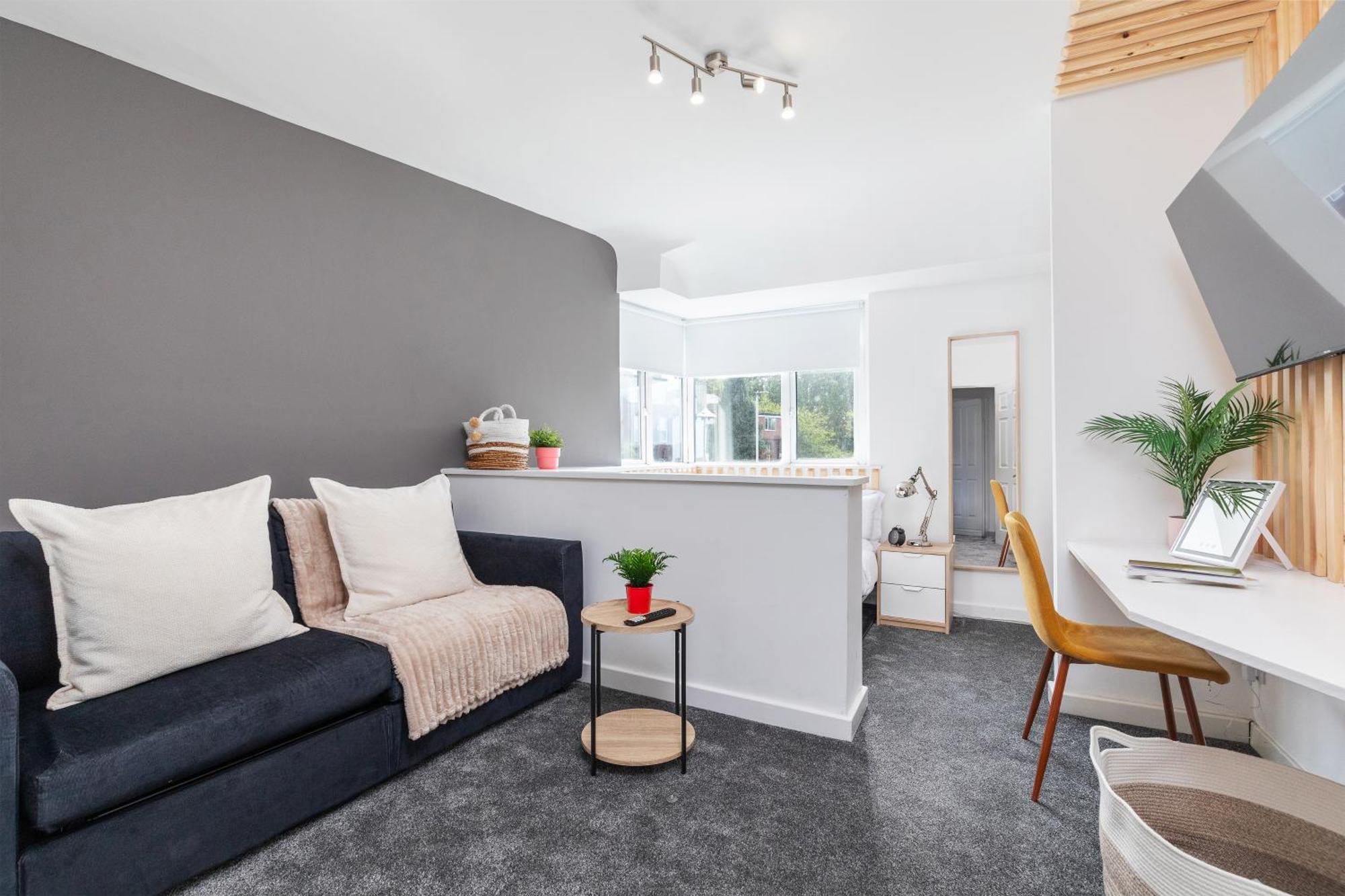 לידס Stylish Studio Apt In Leeds מראה חיצוני תמונה